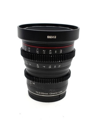 Meike 25mm T2.2 Prime Cinema Lens - Canon EF Mount
