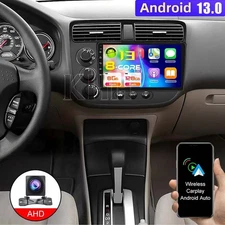8+128G Android 13.0 For Honda Civic 2000-2007 Car Stereo Radio GPS Carplay WiFi