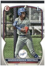 2023 Bowman #BP-55 Mairoshendrick Martinus Prospects