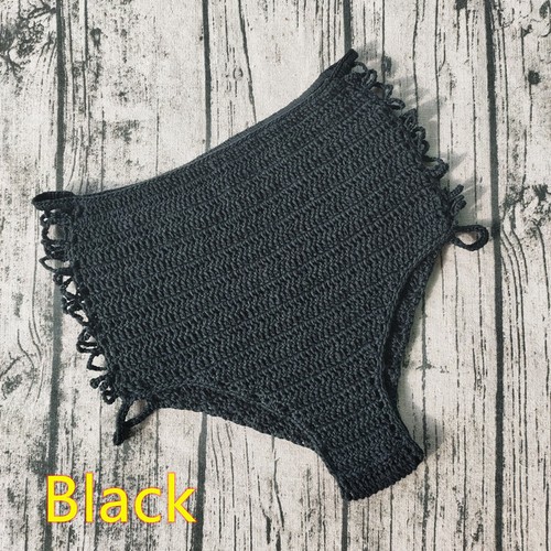 Damen Slim Shorts Sexy Bikini Hohe Taille Unterteil Boho Badeanzug Strand Hot Pants - Bild 4 von 8