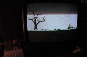 Nintendo Super Mario Bros. / Duck Hunt NES vintage original video game 1985