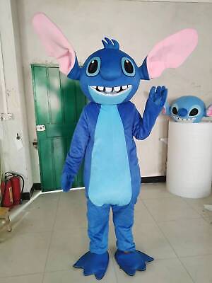 Lilo & Stitch Mascot Costume Party Game Character Fancy Dress Adults Outfit  2022