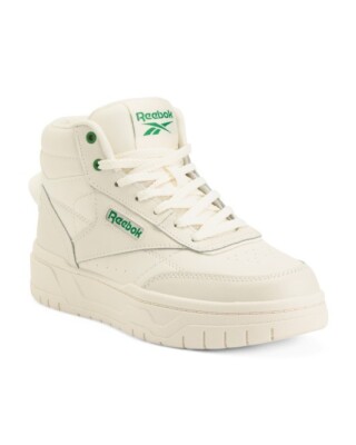 REEBOK - SIZE: 7 - Leather Tech Geo High Top Sneakers W/Comfort Insoles! - NEW!