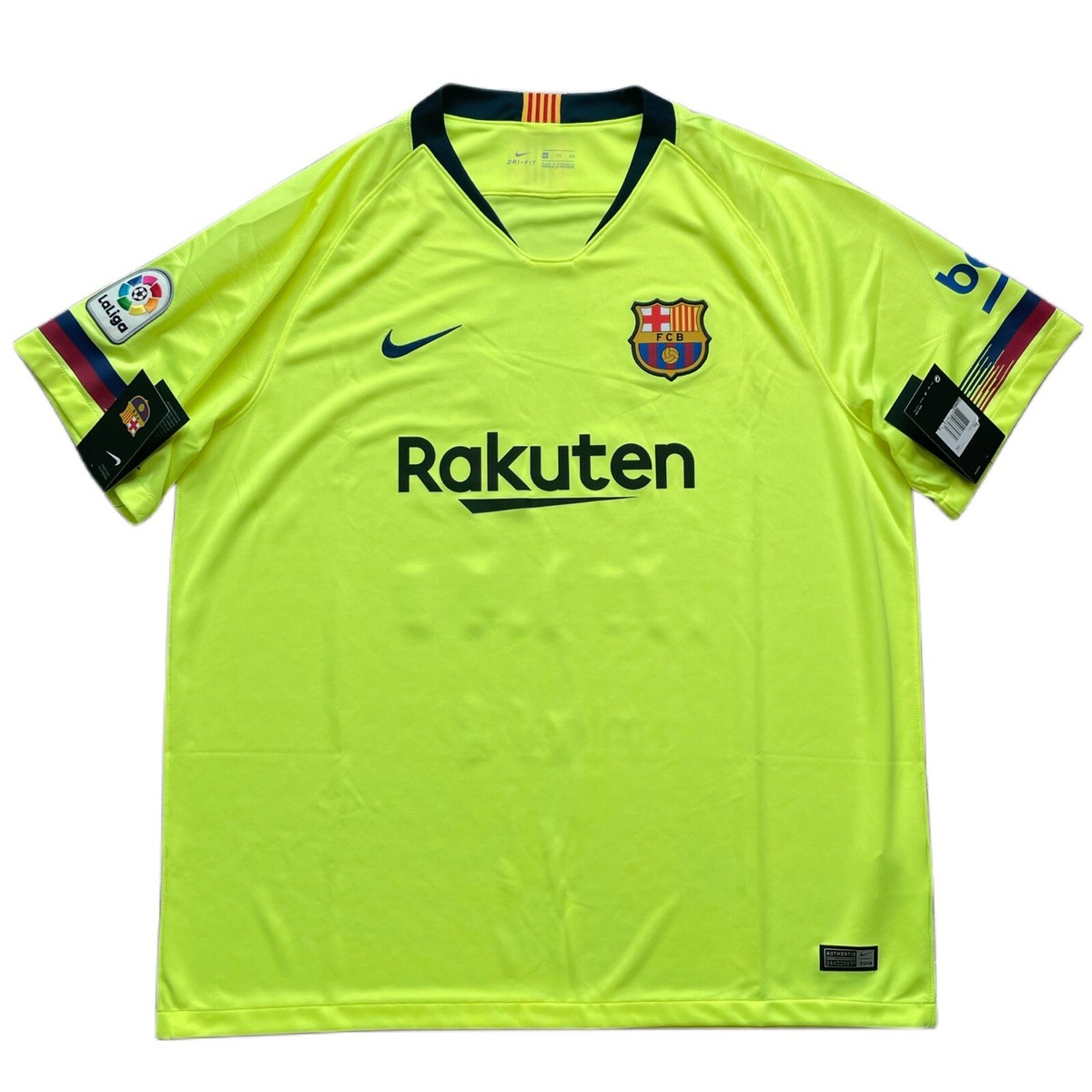 2018/19 Barcelona Away Jersey #22 Vidal 2XL Nike Soccer King