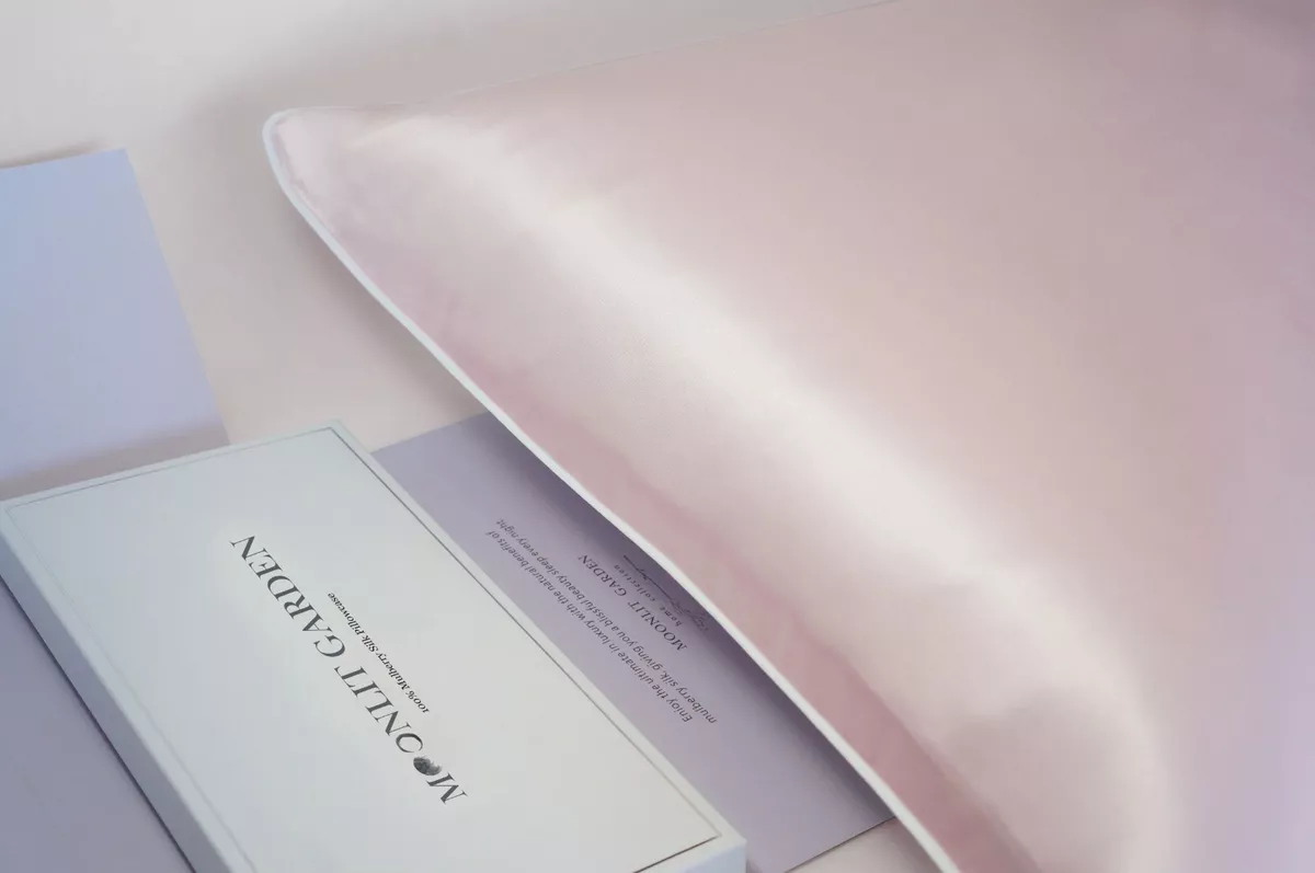 2x Brand New 100 One Sided Mulberry Silk Pillowcase Silk Pillow Case eBay