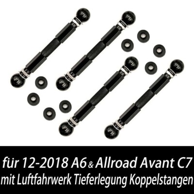 Für Audi A6 S6 RS6 4G C7 Allroad Avant Luftfahrwerk Tieferlegung Koppelstangen