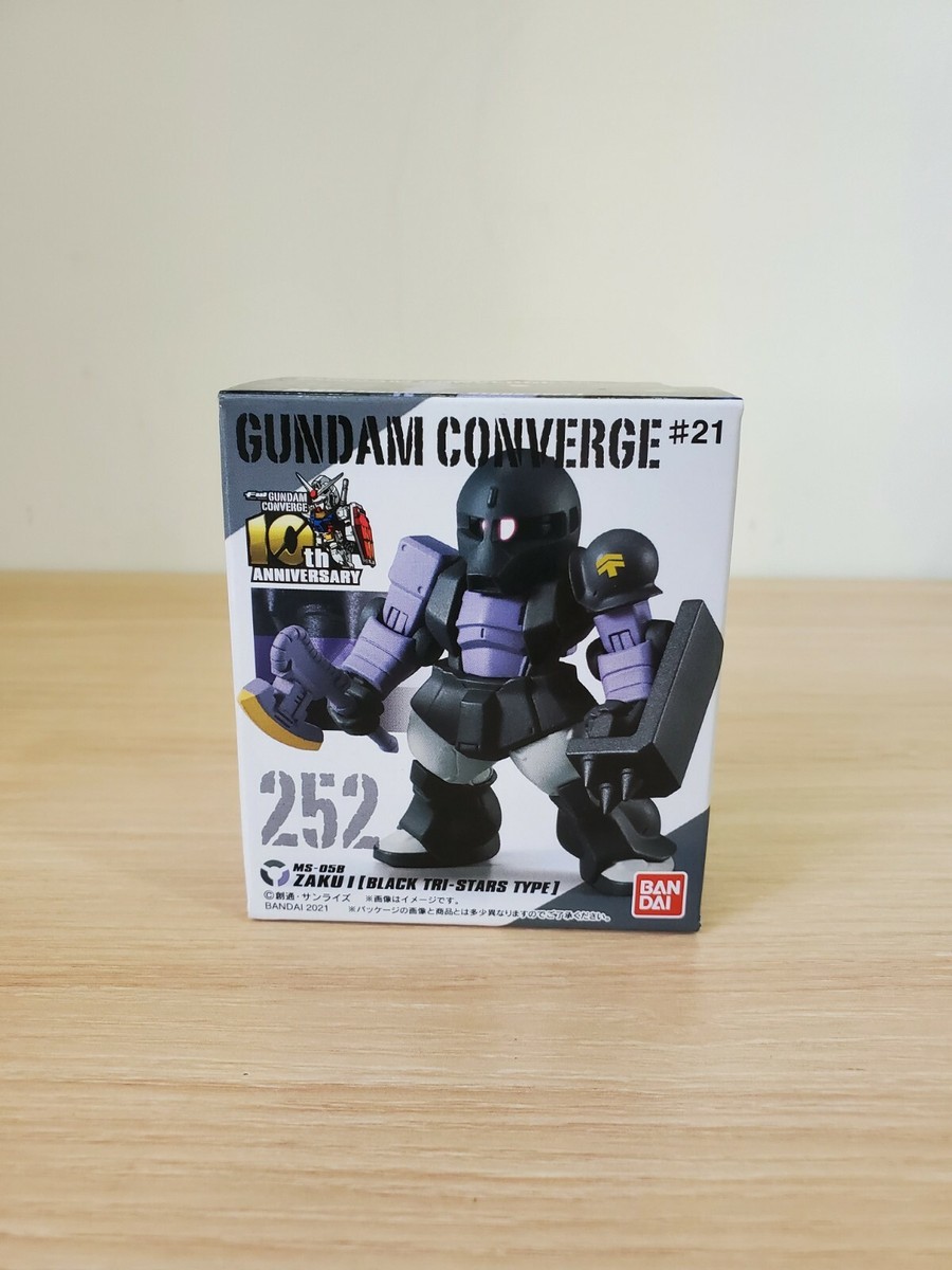 FW Gundam Converge #21 252 Zaku I (Black Three Star Specifications