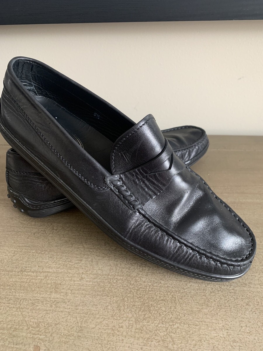 Tod’s Black Leather Men’s Penny Loafers 8.5 TOD main image 2