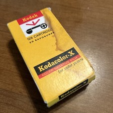 Vintage Kodak Kodacolor-X Color Prints Film CX 126-02 Exp 1973 Sealed Box