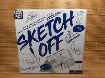 Sketch Off The Game ~ Get Ready, Steady, Draw! Ages 8+ NEW *FREE SHIPPING*