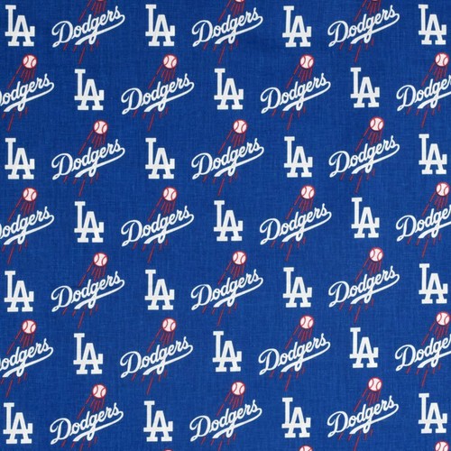 Tela 100 % algodón de béisbol de las Grandes Ligas de Grandes Ligas 58"W - ELIGE EQUIPO - por 1/4 yarda - Imagen 3 de 4