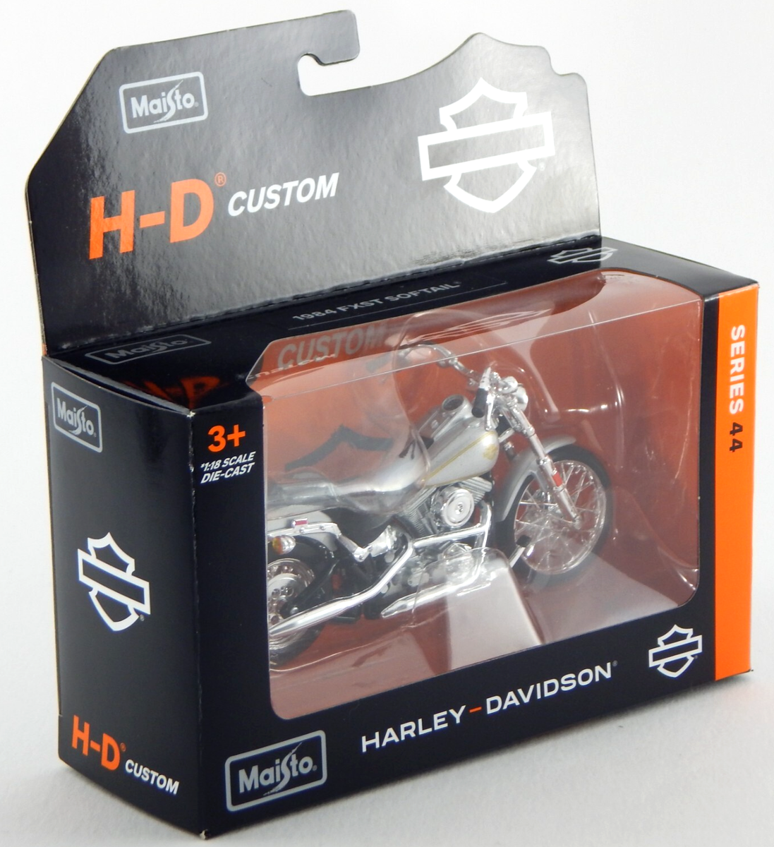 Harley Davidson Motorcycle 1984 FXSR Softail Maisto 1:18 Scale H-D