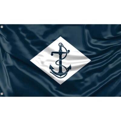 Historische US Navy Flagge (1864 1959) einzigartiges Design 3x5 Fuß/90x150 cm, Made in EU