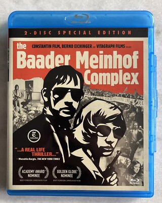 The Baader Meinhof Complex (Blu-ray, 2008) Uli Edel, Stefan Aust, German HTF OOP