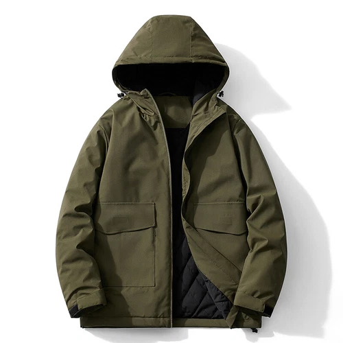 M-5XL Winter Jacket Snowboard Winter Ski Warm Mens Coat Thermal Snow Hooded - Bild 5 von 27