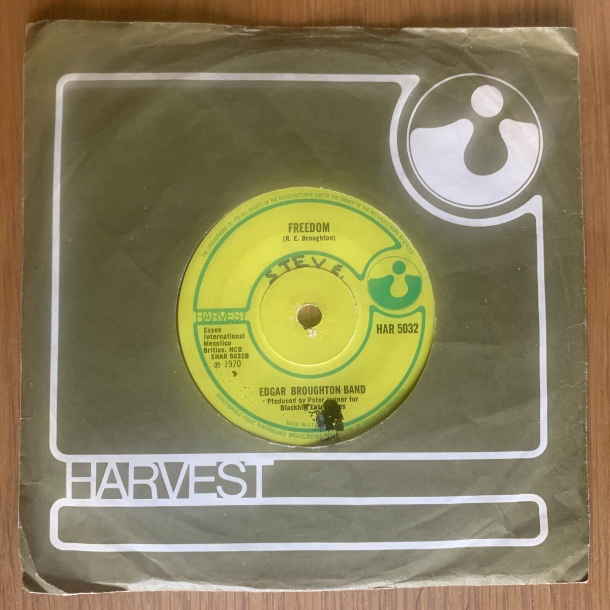 Edgar Broughton Band. Freedom. Vinyl 7” Single 45rpm Record. | eBay UK