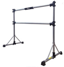 Ballet Barre Portable 5ft Double Stretch Bar 350 lb Support Engineered Stability