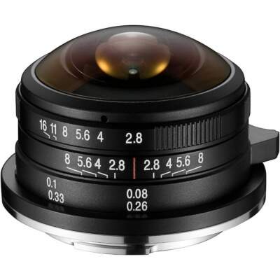 Laowa Objektiv 4 mm f2,8 Fischaugen - Micro Four Thirds MFT