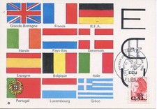 MAXIMAPHILIE / CARTE MAXIMUM PREMIER JOUR / LIBERTE ECU PARIS 1988