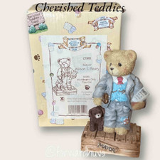 Enesco Cherished Teddies Club Member Figurine - "Mayor Wilson T. Beary" 1995 