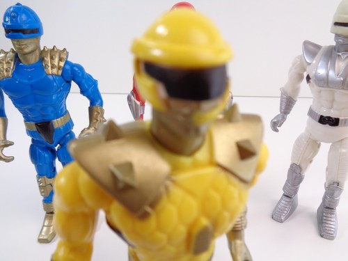 1991 Lanard Toys Atomic Power Ranger Warriors 6" Scale Set 4 Figuren Konvolut - Bild 15 von 20