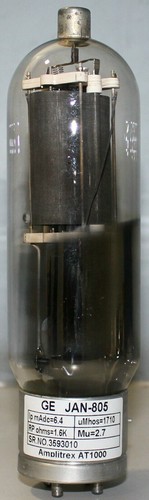 805 VT-143 General Electric JAN-CG-NOS Made in U.S.A Amplitrex Tested #3593010 - Picture 3 of 8