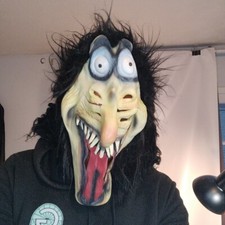 Scary Screaming Halloween Mask
