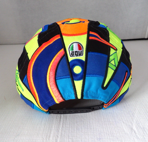 Cappello unisex nuovo con etichette autentico VALENTINO ROSSI AGV VR 46 RACING APPAREL - Foto 7 di 7