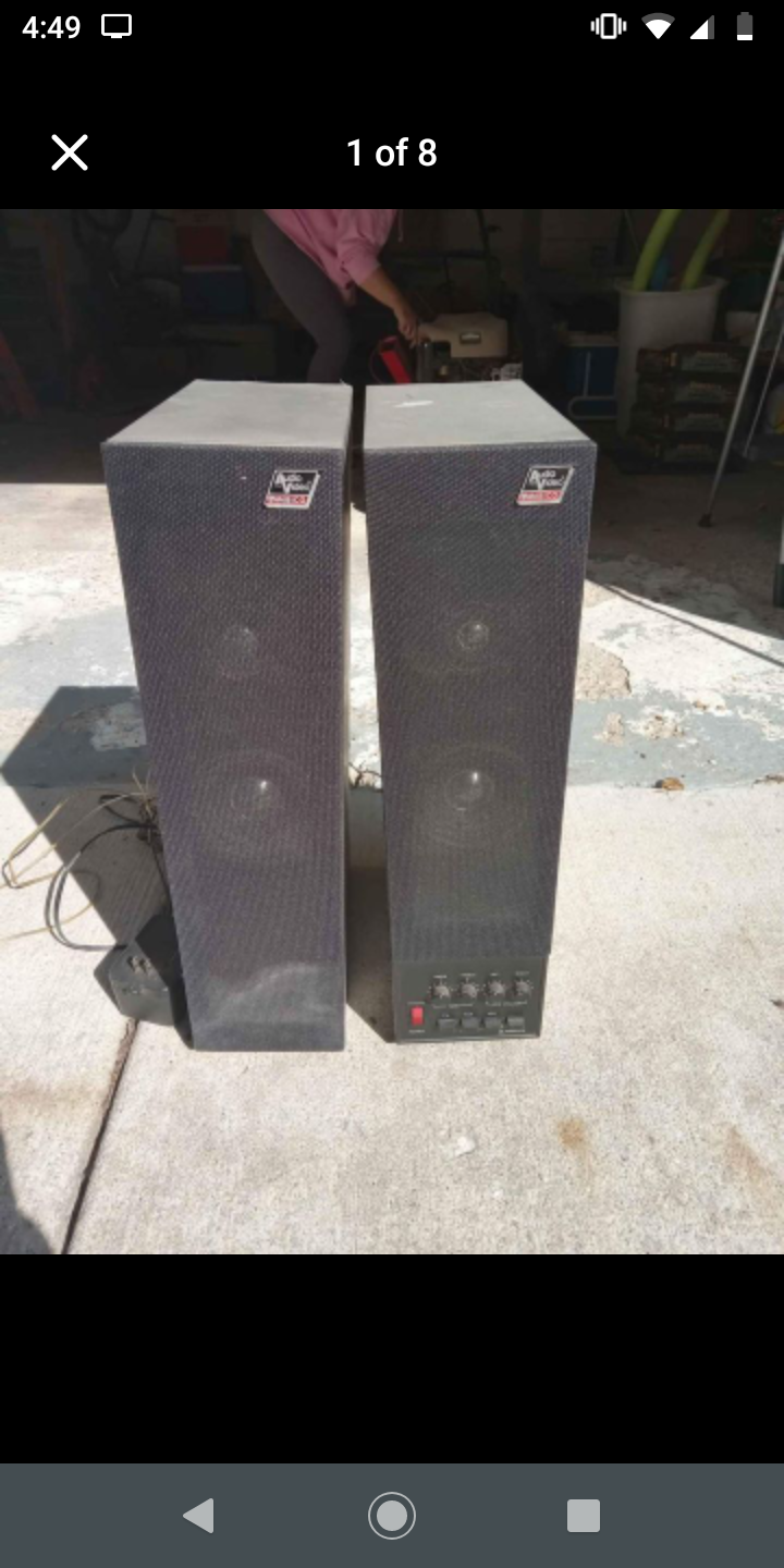 vintage ambico speakers Perfect condition