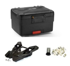 BMW R1200GS R1250GS Variotopcase schwarz inkl cod. Schließzylinder & Halteplatte