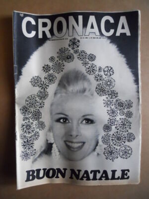 CRONACA n�52 1966 Buon Natale da Sandra Milo cover  [D24]