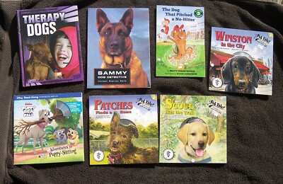 BK CD Pet Tales Read Along Therapy Dog German Shepherd
