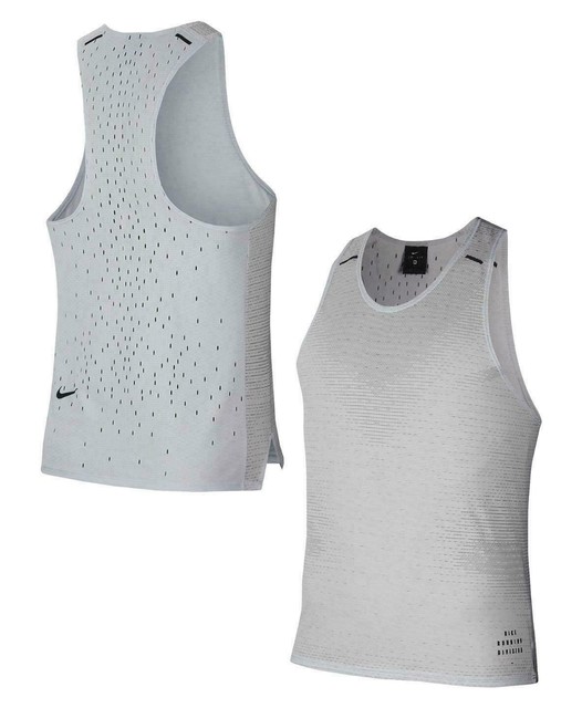 Nike Running Division ADAPT Run Tank Top Singlet Pure Platinum Cu5542 043 Sz XL for sale online 