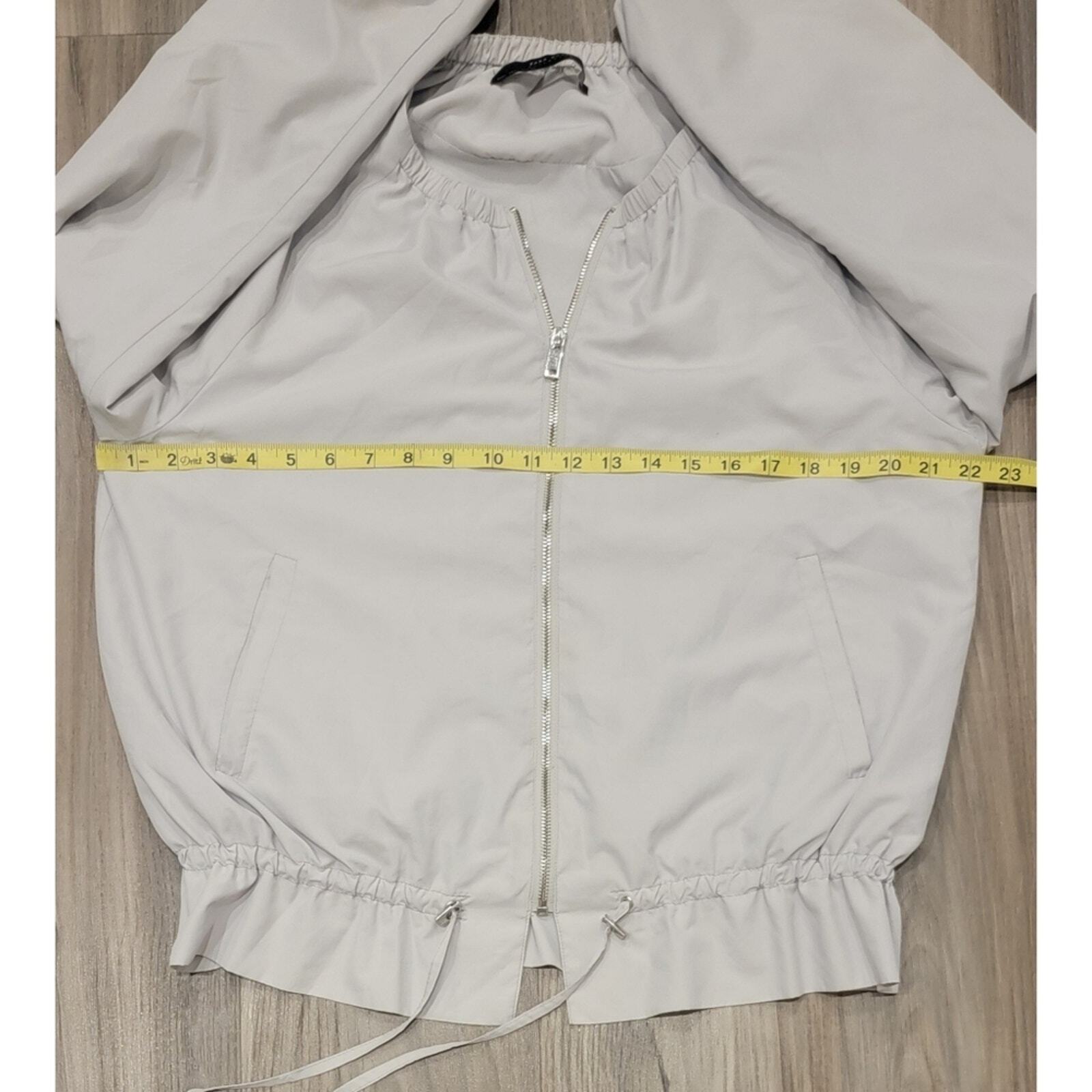 Zara Basic Outerwear Lightweight Raglan Sleeve Ja… - image 3