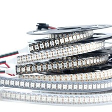 1m/5m WS2812B 30/60/144 pixel/m 5050 individually addressable RGB LED Strip DC5V