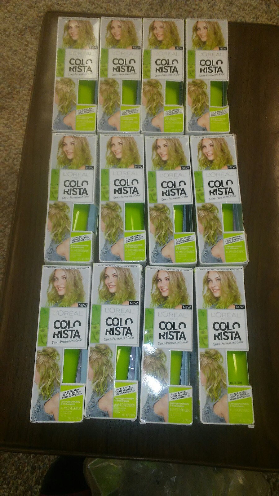 Ista Semi-permanent Hair Color Lime Green 800