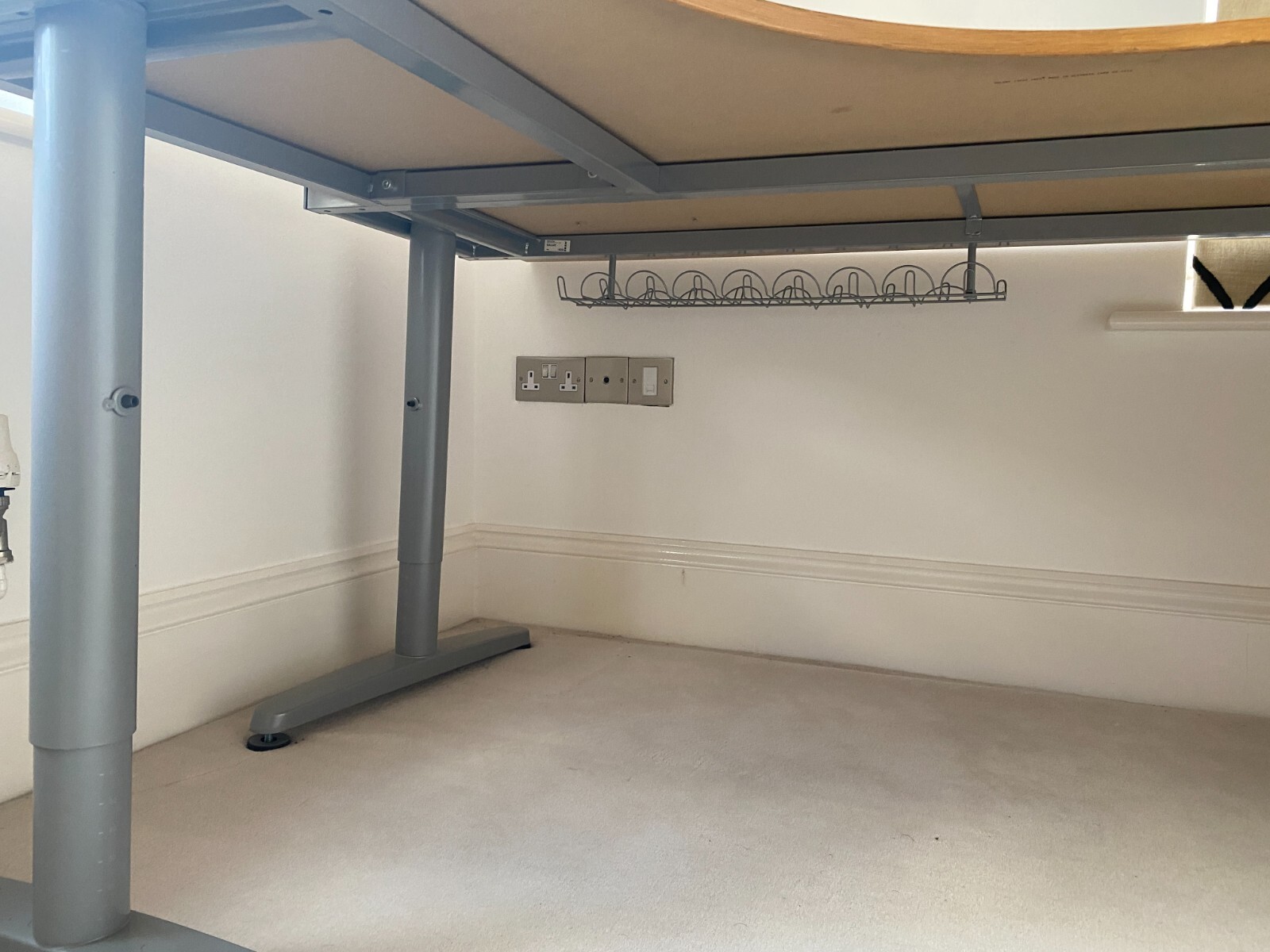 Ikea Galant Desk 160cm wide + 60cm Extenstion eBay