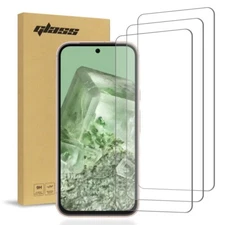 For Google Pixel 8A 2.5D Tempered Glass Screen Protector (3 Per Pack)