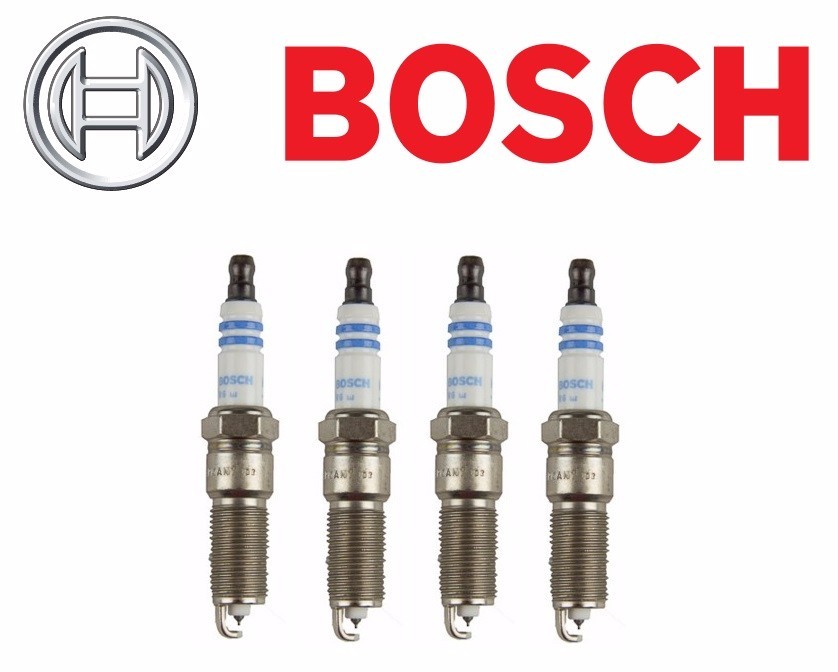 Set of 4 BOSCH OE Fine Wire IRIDIUM Power Performance Spark Plugs # 9654