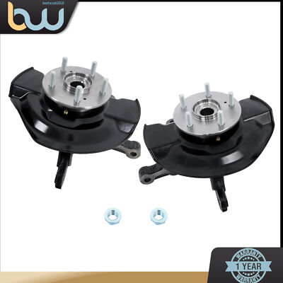 ホンダ CR-V インテグラ フロントハブ 2× Front Steering Knuckle & Wheel Hub Bearing Assembly For Honda
