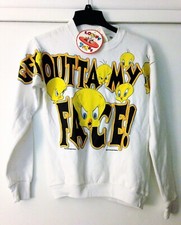 Looney Tunes Girls 7-14 Tweety Sweatshirt Size Small/ Medium