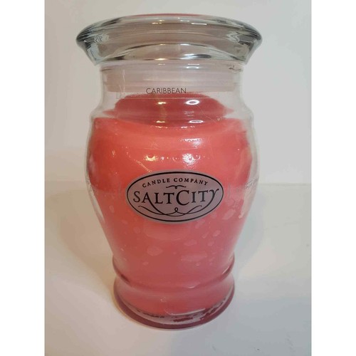 Salt city candle company 26 oz Caribbean scent jar scented home spa