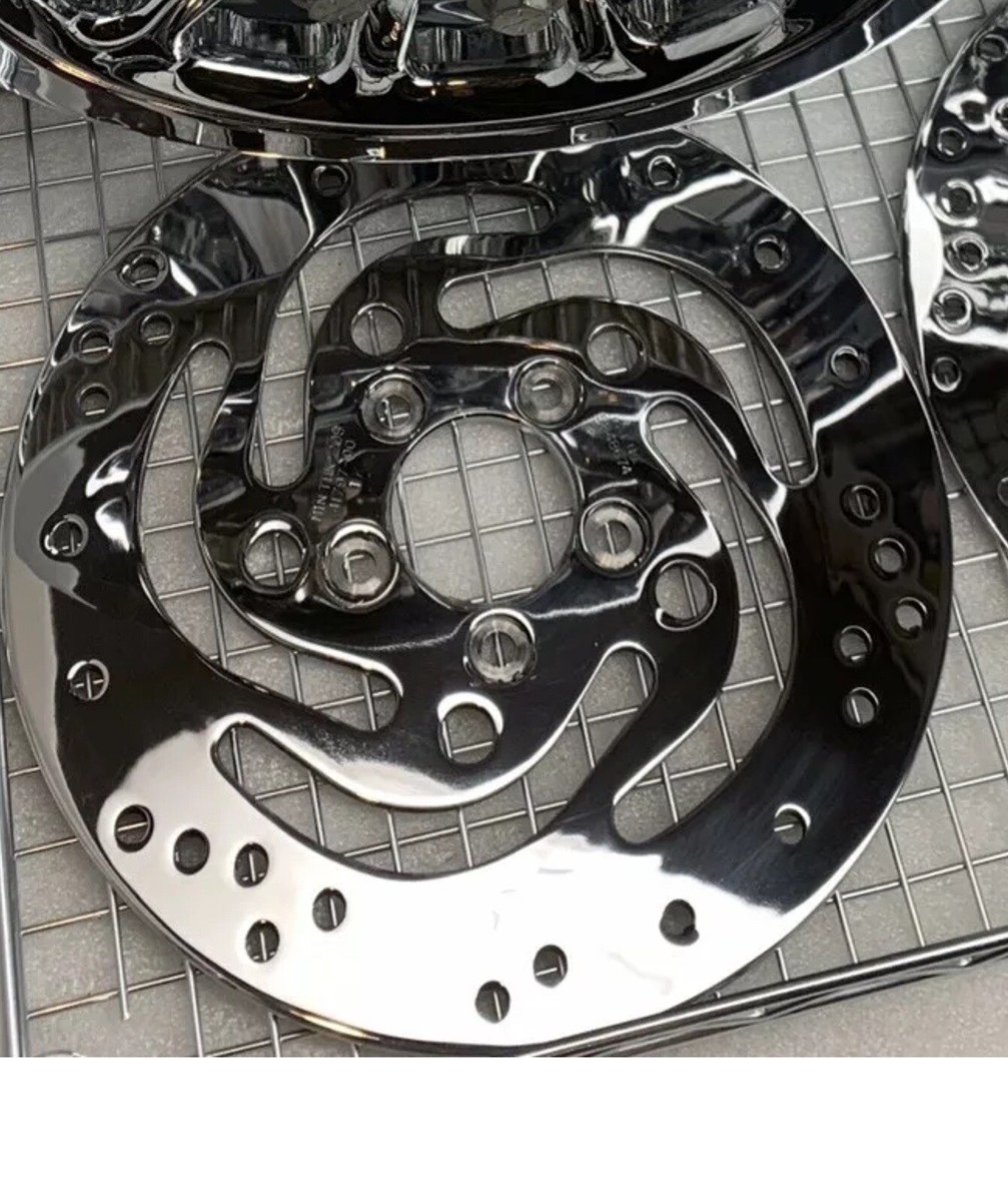 Harley 43300476 Pulley Low Rider S FXLRS BLACK REAR WHEEL ROTOR