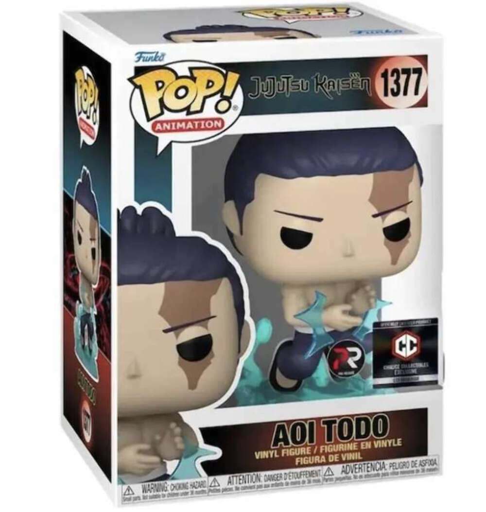 Funko POP Jujutsu Kaisen Aoi Todo Pre-Release Exclusive Chalice Collectibles