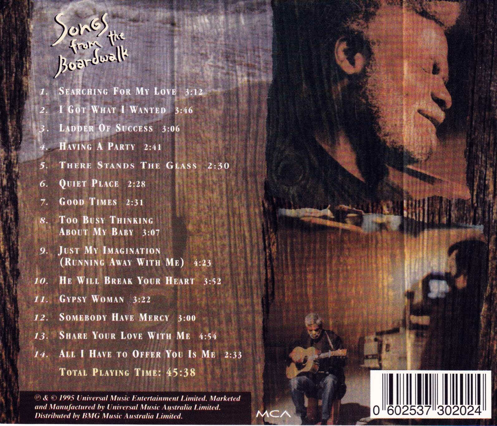 TED HAWKINS Songs From The Boardwalk CD SirH70 eBay