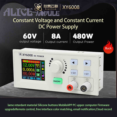 XY6008 CNC Adjustable DC Power Supply Constant Voltage Current 60V