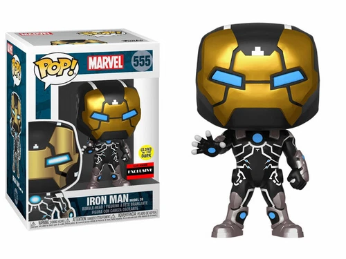 Pop AAA Anime : Iron Man Model 39 Glows in the Dark #555 * EXCLUSIVE *