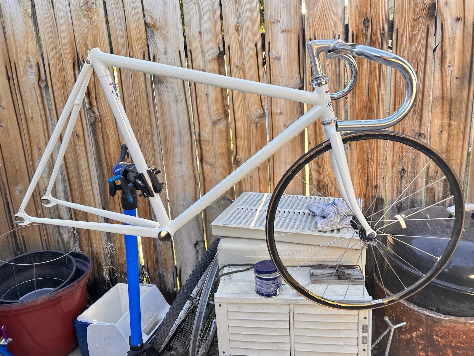 VTG Ti Cycles Junior Pista Track Frame 24&rdquo; Wheel Fixed Gear Velodrome