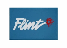 Flint City Michigan Flag Patch 9x6cm