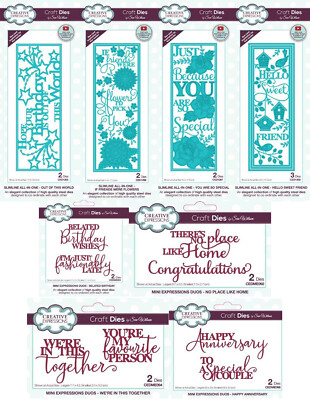 Creative Expressions - Slimline & Mini Sammlungen Metall Stanzformen By Sue